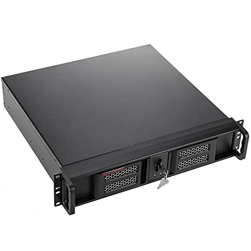 RackMatic - Rackbox 19" IPC Micro-ATX Mini-ITX 2HE 3x3,5" 1x5,25" Tiefe 424 mm RackMatic - Rackbox 19" IPC Micro-ATX Mini-ITX 2HE 3x3,5" 1x5,25" Tiefe 424 mm von RackMatic.com