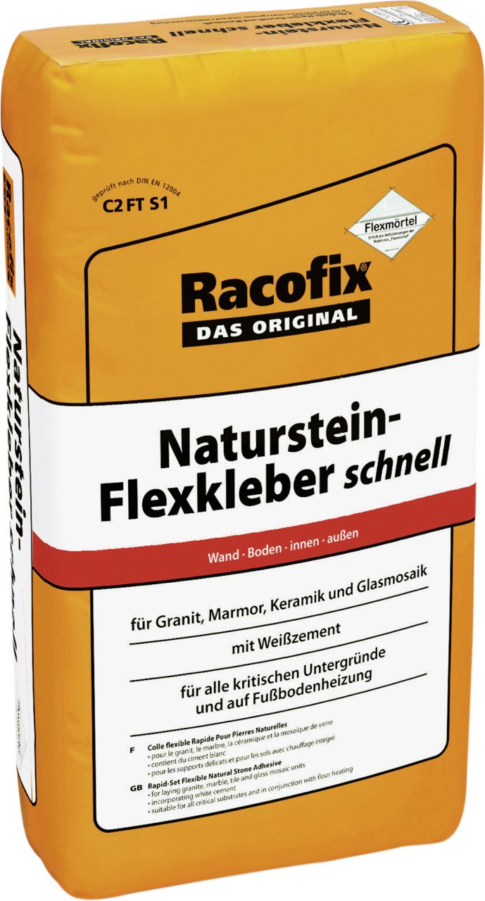 Racofix Flexkleber Naturstein Schnell 23 kg von Racofix