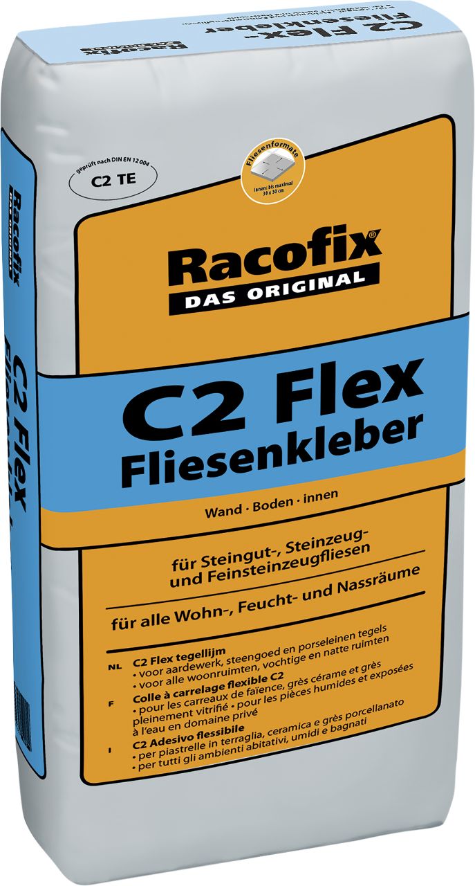 Racofix Fliesenkleber C2 Flex 20 kg von Racofix