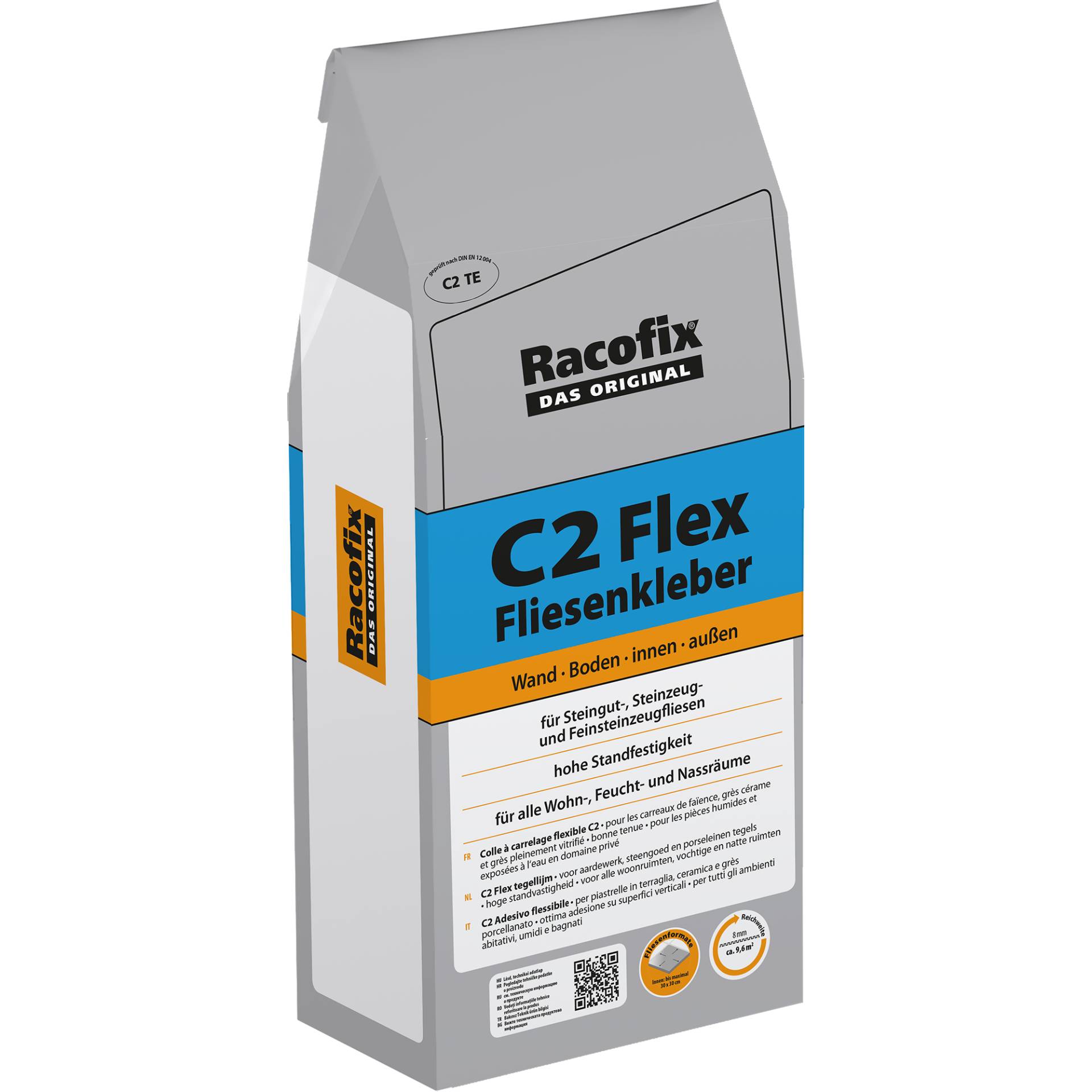 Racofix Fliesenkleber 'C2 Flex' 5 kg Racofix Fliesenkleber 'C2 Flex' 5 kg von Racofix