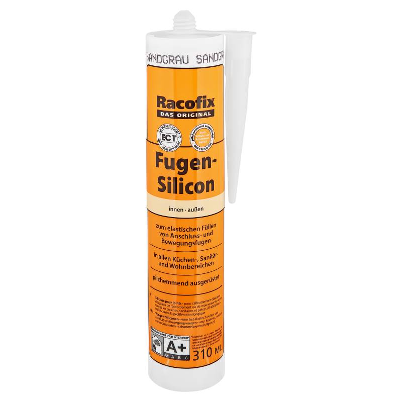 Racofix Fugen-Silicon 310 ml sandgrau von Racofix
