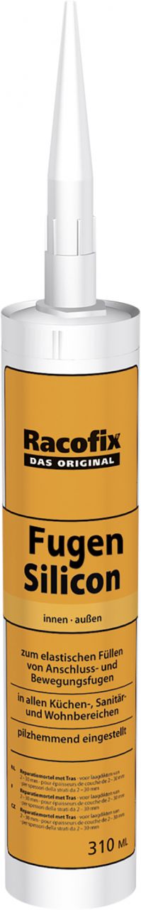 Racofix Fugen Silikon silbergrau 310 ml von Racofix