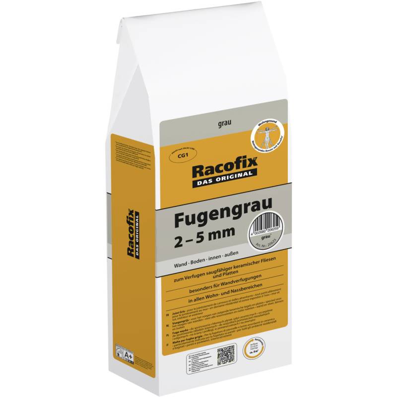 Racofix Fugengrau 2 - 5 mm grau 2 kg von Racofix