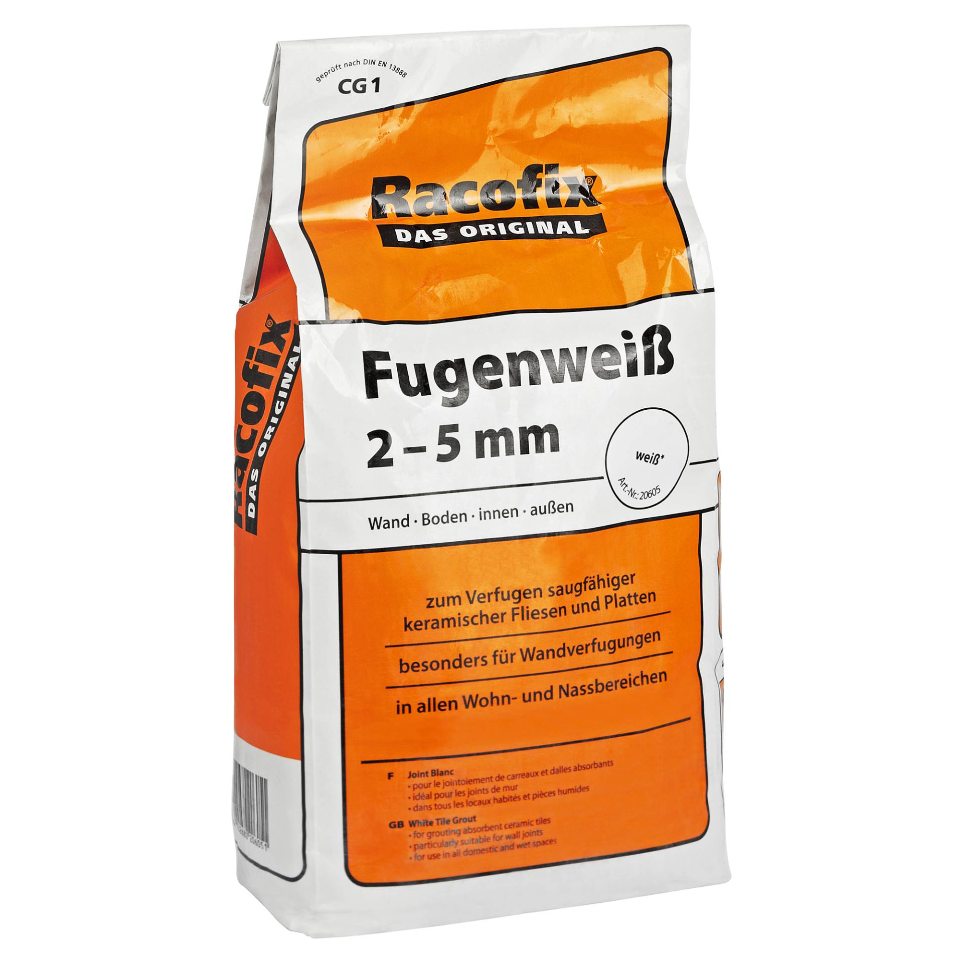 Racofix Fugenweiß 5 kg Racofix Fugenweiß 5 kg von Racofix