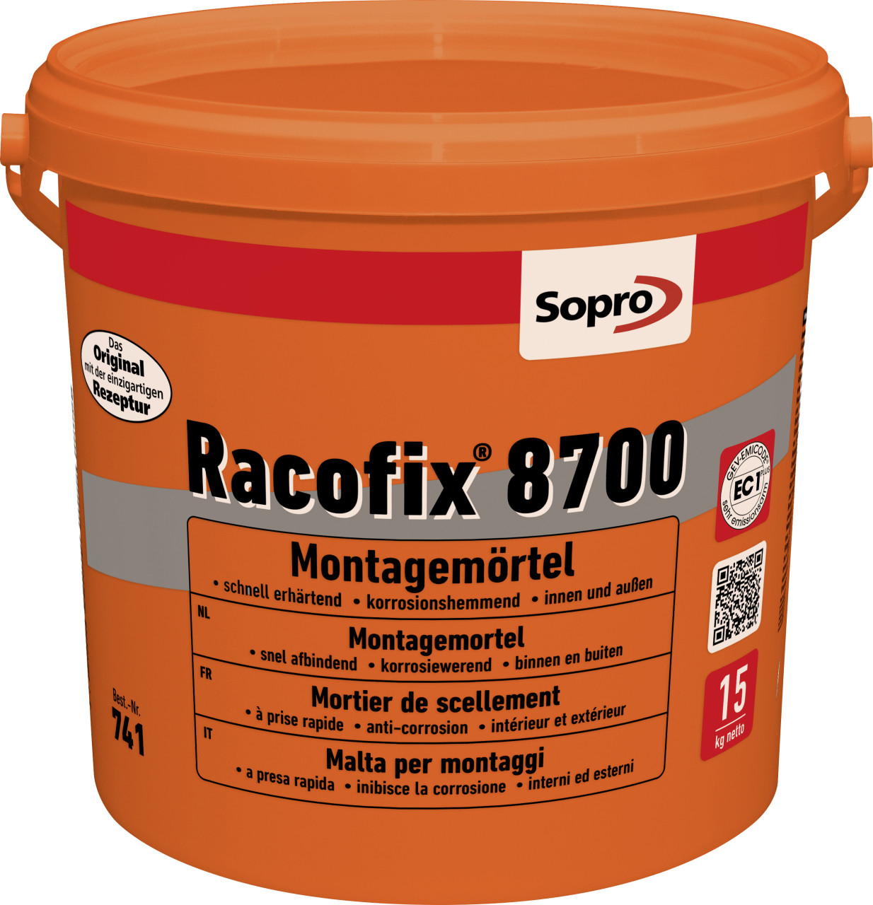 Racofix Montagemörtel 8700 1 kg von Racofix