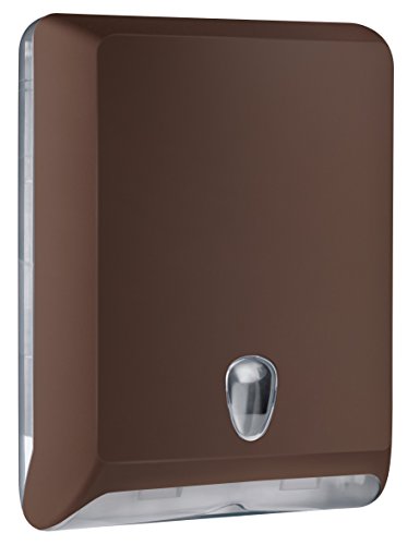 Handtuchspender, Papierhandtuchspender, Falthandtuchspender Braun 400-800 Blatt von Racon