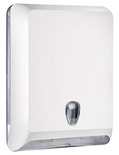 Papierhandtuchspender, Falthandtuchspender, Handtuchspender Weiß 400-800 Blatt Papierhandtuchspender, Falthandtuchspender, Handtuchspender Weiß 400-800 Blatt von Racon