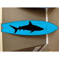 6' Palme Surfbrett Und 5' Hai von RadGraffix