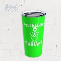 20Oz Tumbler Ich Fühle Mich Strahlend - Radiologie Tech Skelett Rad Radiologe Geschenk Strahlung Lustige Student 20Oz Tumbler Ich Fühle Mich Strahlend - Radiologie Tech Skelett Rad Radiologe Geschenk Strahlung Lustige Student von RadLook