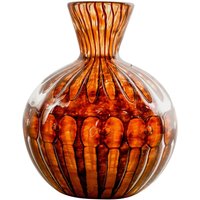 1940Er Jahre Kleine Signierte Bernsteinfarbe Verlys Vase von RadRavenDesign