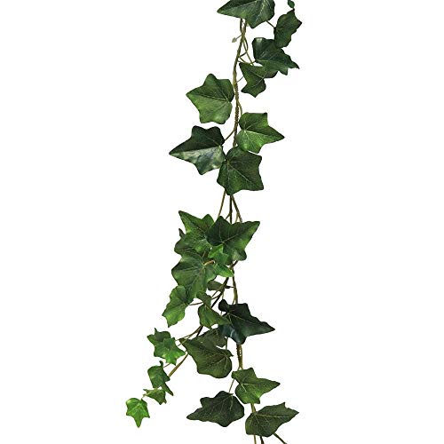 Radami Efeu Ranke Efeugirlande Girlande große Blätter künstlich 180cm von Radami