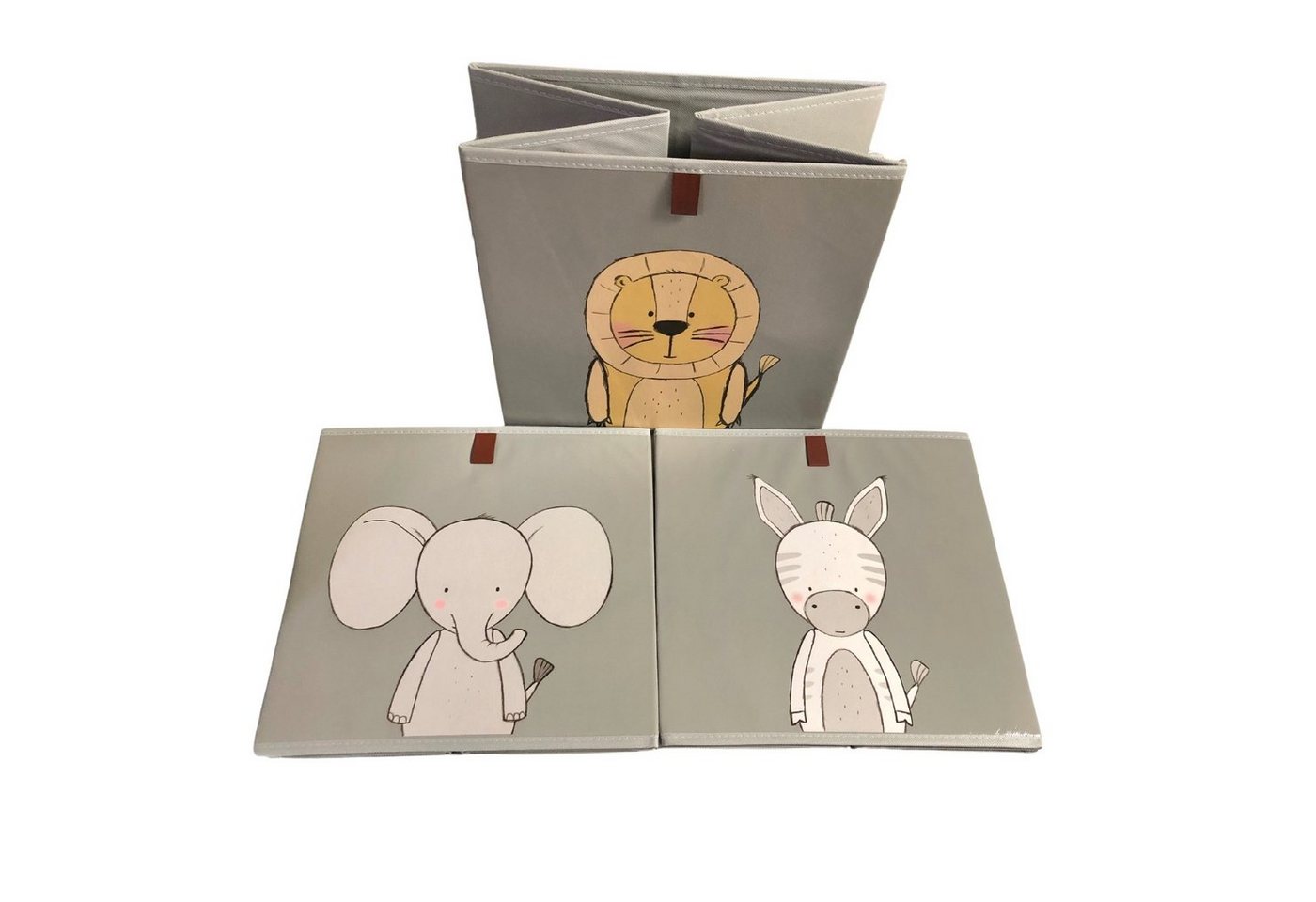 Radami Aufbewahrungsbox Aufbewahrungsbox Faltbox Kiste Box Kinder Ordnungshelfer 33cm 3 Stück von Radami