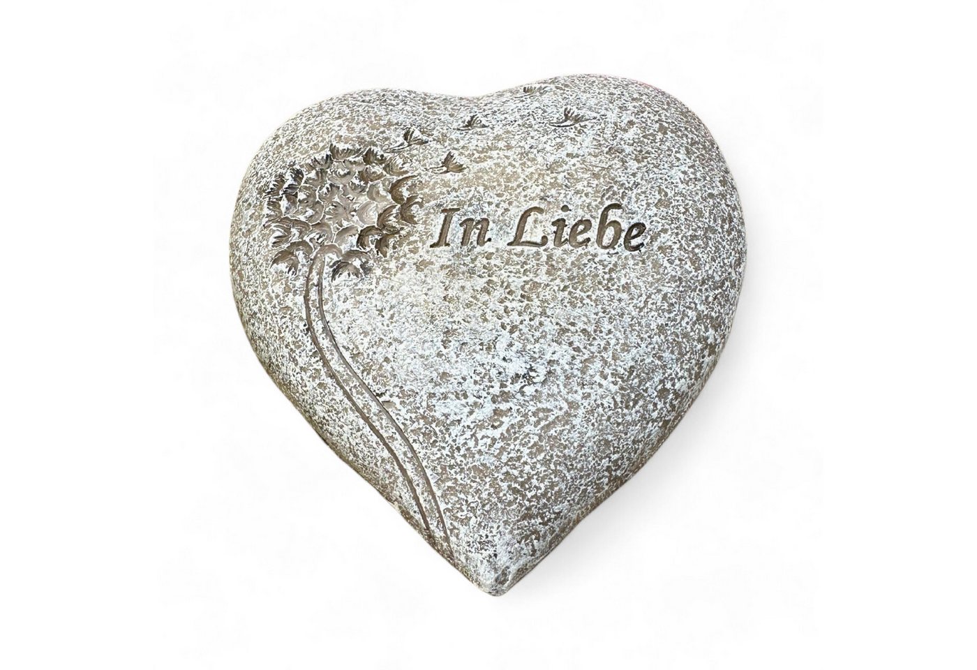 Radami Gartenfigur Herz Grabherz - In Liebe - Grabschmuck Grabdekoration mit Sockel 10cm Radami Gartenfigur Herz Grabherz - In Liebe - Grabschmuck Grabdekoration mit Sockel 10cm von Radami