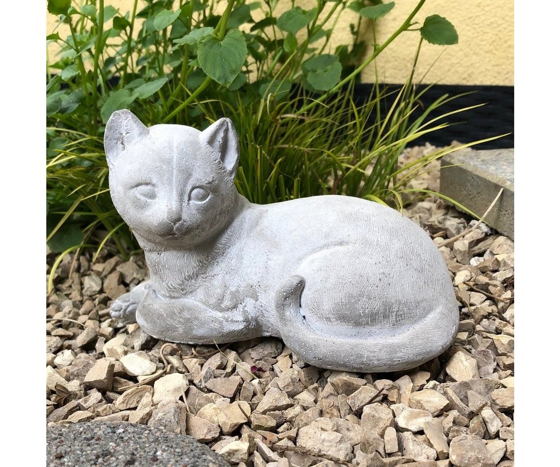 Radami Rohrreinigungspistole Katze Gartenfigur Garten Figur Gartendekoration von Radami
