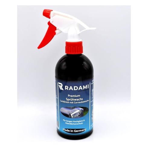 Sprühwachs Spray Wax Schnellwachs Lackversiegelung Spraywachs Autopolitur Autowachs z.sprühen Lackfinish 500 ml Sprühwachs Spray Wax Schnellwachs Lackversiegelung Spraywachs Autopolitur Autowachs z.sprühen Lackfinish 500 ml von Radami