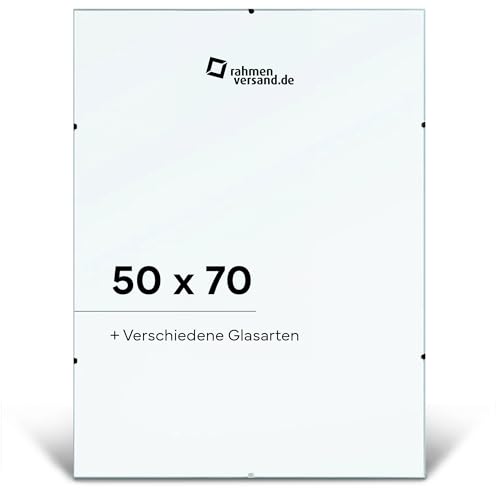 Bilderrahmen rahmenlos Glasbilderrahmen, Bildformat: 50 x 70 cm, Echtglas Antireflex von Radeberger Bilderrahmen