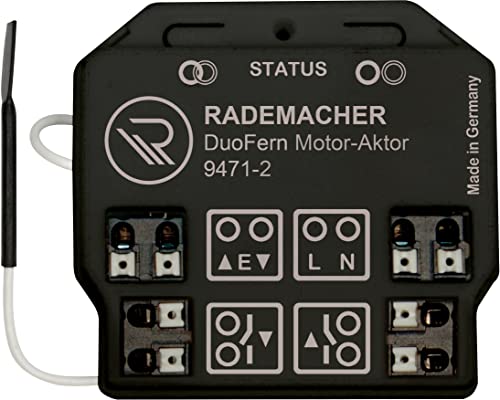 DuoFern Motor-Aktor potentialfrei 9471-2 - Funkfähiger potentialfreier Unterputz Funkaktor für Motoren von Rademacher