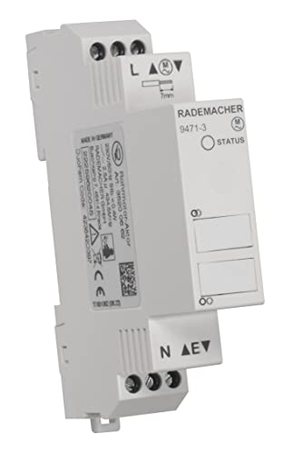 RADEMACHER DuoFern Hutschienen Rohrmotor-Aktor 9471-3, Rollladenaktor für HomePilot Smart Home von Rademacher