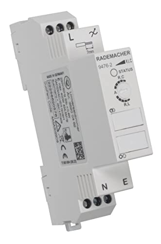 RADEMACHER DuoFern Hutschienen Universaldimmer 9476-2, Dimmaktor für HomePilot Smart Home von Rademacher