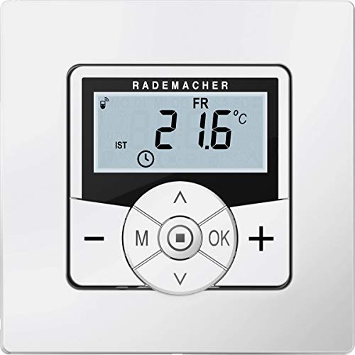 Rademacher DuoFern Raumthermostat (2. Generation) 9485-1, Funk-Thermostat, für Heizkörper und Fußbodenheizung, Smart Home Wandthermostat (HOMEPILOT Nachfolgemodell verfügbar) von HOMEPILOT