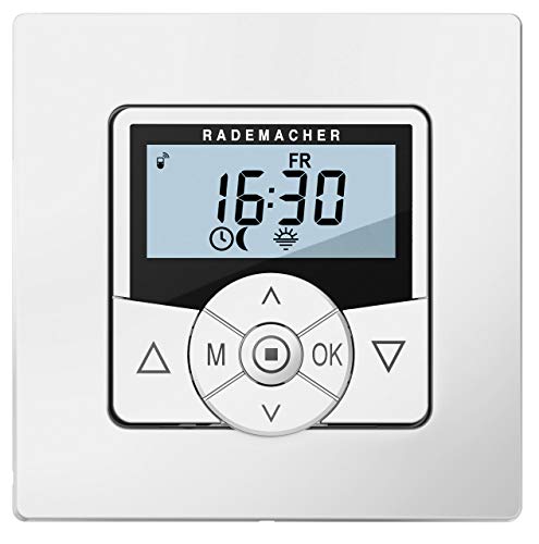 RADEMACHER DuoFern HomeTimer 9498-UW (Weiß) - Drahtlose, batteriebetriebene Zeitschaltuhr & Zentralsteuerung für Rollläden RADEMACHER DuoFern HomeTimer 9498-UW (Weiß) - Drahtlose, batteriebetriebene Zeitschaltuhr & Zentralsteuerung für Rollläden von Rademacher