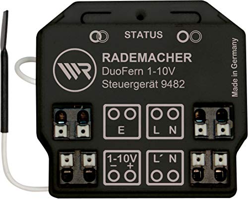 RADEMACHER 1-10V Steuergerät 9482 zum Dimmen - Funkfähiger Dimmaktor für elektronische Vorschaltgeräte von Rademacher