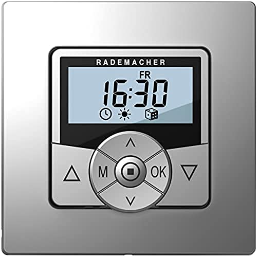 Rademacher Troll Comfort Zeitschaltuhr 5625-AL, Rohrmotor- & Rolladen-Steuerung, Aluminium/Grau Rademacher Troll Comfort Zeitschaltuhr 5625-AL, Rohrmotor- & Rolladen-Steuerung, Aluminium/Grau von Rademacher