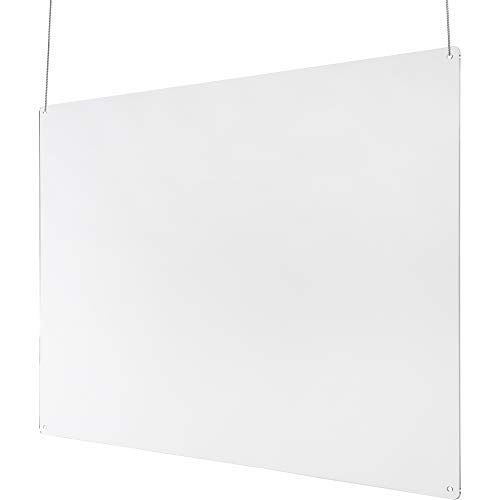 Radex 85010300 Duschwand aus Plexiglas Hängend ohne Fenster, Transparent von Grafoplás