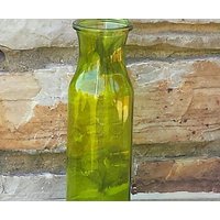 Blatt 7 3/4 Grüne Große Glasvasen von RadianceDesignShop