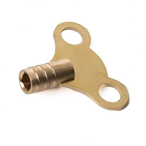 Heizkörper-Entlüftungsschlüssel aus Messing, 5 Keys von Radiator Key Brass Air Vent Clock Type
