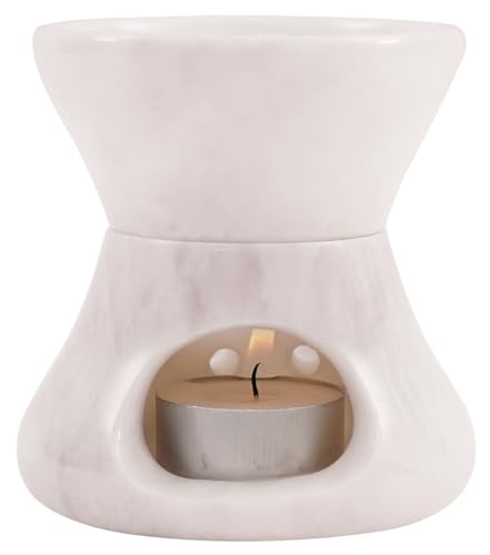 Radicaln Butterwärmer aus Marmor, 10,2 cm, handgefertigt, für Partys, Fondue-Set für Küche, weiße Schokolade mit Butterschmelzer von Radicaln