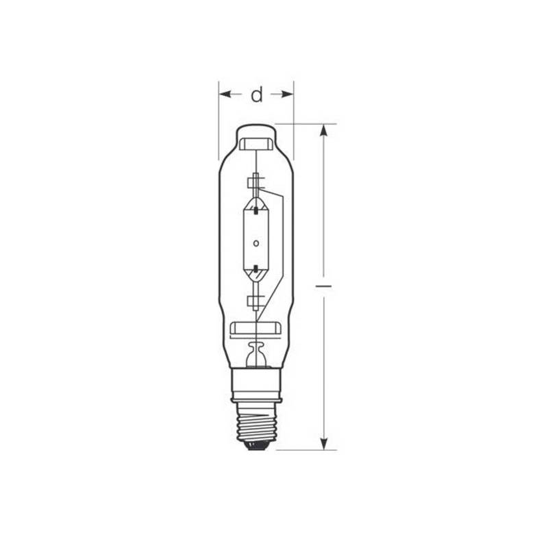 RADIUM Halogen-Metalldampflampe E40 2000W HRI-T N/I 4.300K RADIUM Halogen-Metalldampflampe E40 2000W HRI-T N/I 4.300K von Radium