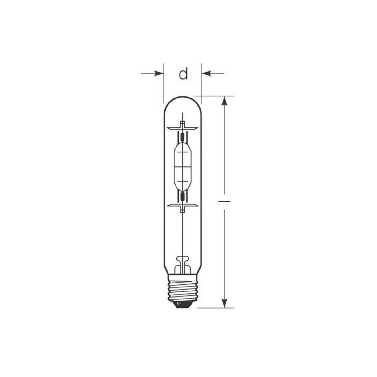 RADIUM Halogen-Metalldampflampe E40 270W HRI-T B klar RADIUM Halogen-Metalldampflampe E40 270W HRI-T B klar von Radium