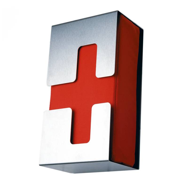 B-Ware Radius Design Verbandskasten Haus Erste Hilfe Kasten Notfallset Edelstahl B-Ware Radius Design Verbandskasten Haus Erste Hilfe Kasten Notfallset Edelstahl von Radius Design