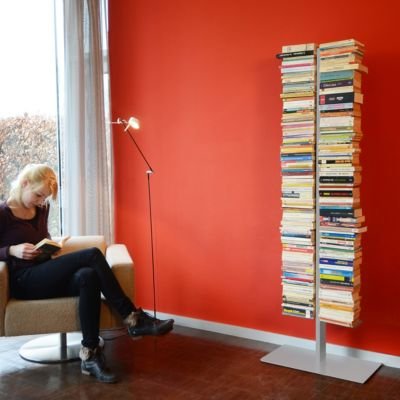 Radius Booksbaum Regal Silber mit Stand Gross - 717 c von Radius