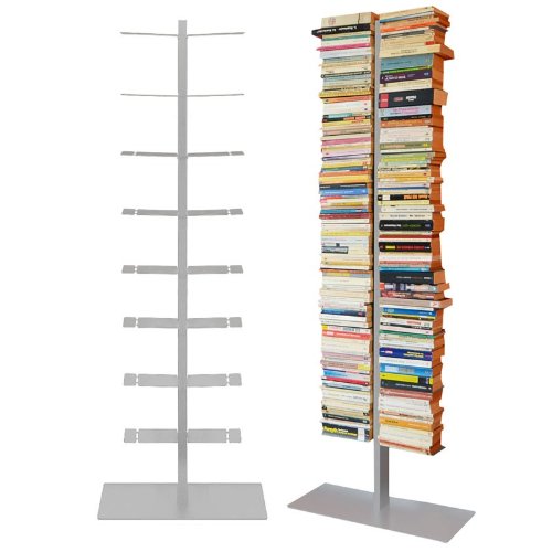 Radius Booksbaum Regal Silber mit Stand Gross - 717 c von Radius Design