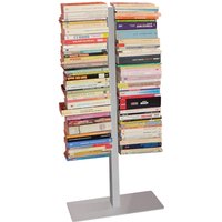 Radius Design - Booksbaum Standregal Small, double silber von Radius Design