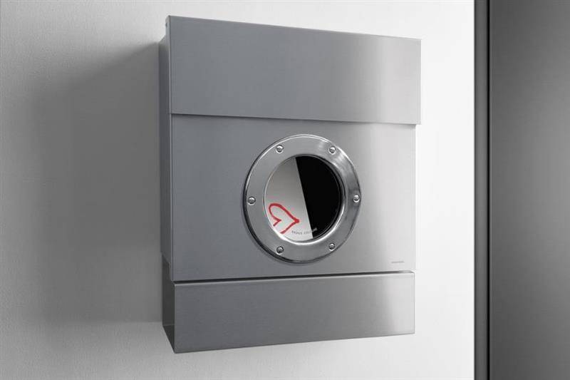 Radius Design Briefkasten Letterman II Edelstahl von Radius Design