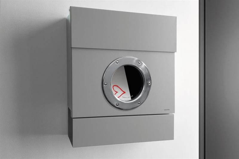 Radius Design Briefkasten Letterman II silber von Radius Design