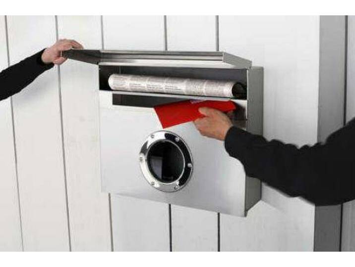 Radius Design Briefkasten Letterman XXL Edelstahl Radius Design Briefkasten Letterman XXL Edelstahl von Radius-Design