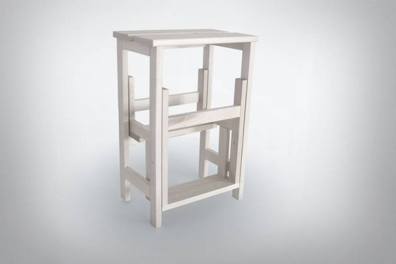 Radius Design Hockerleiter Weiß lasiert val 15620 - 2. Wahl Radius Design Hockerleiter Weiß lasiert val 15620 - 2. Wahl von Radius Design