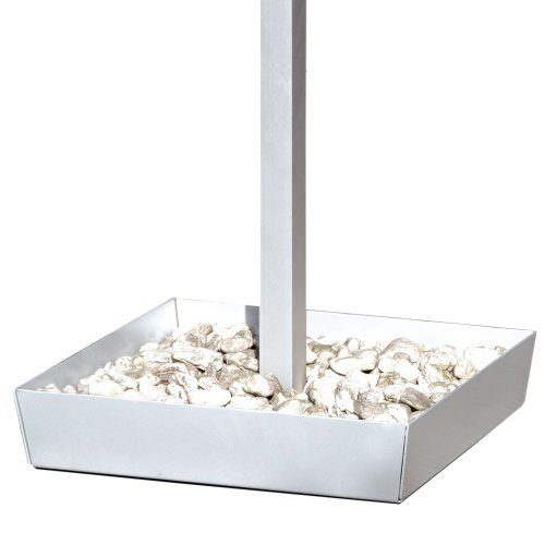 Radius Piep Show XXL Display Silber, Ständer mit Pfosten für Vogelhaus Piep Show 529 Z von Radius