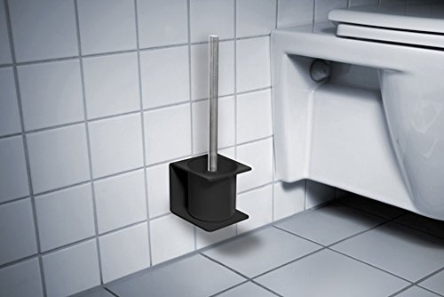 Radius WC-Bürstenhalter Puro schwarz-Kleben Radius WC-Bürstenhalter Puro schwarz-Kleben von Radius-Design