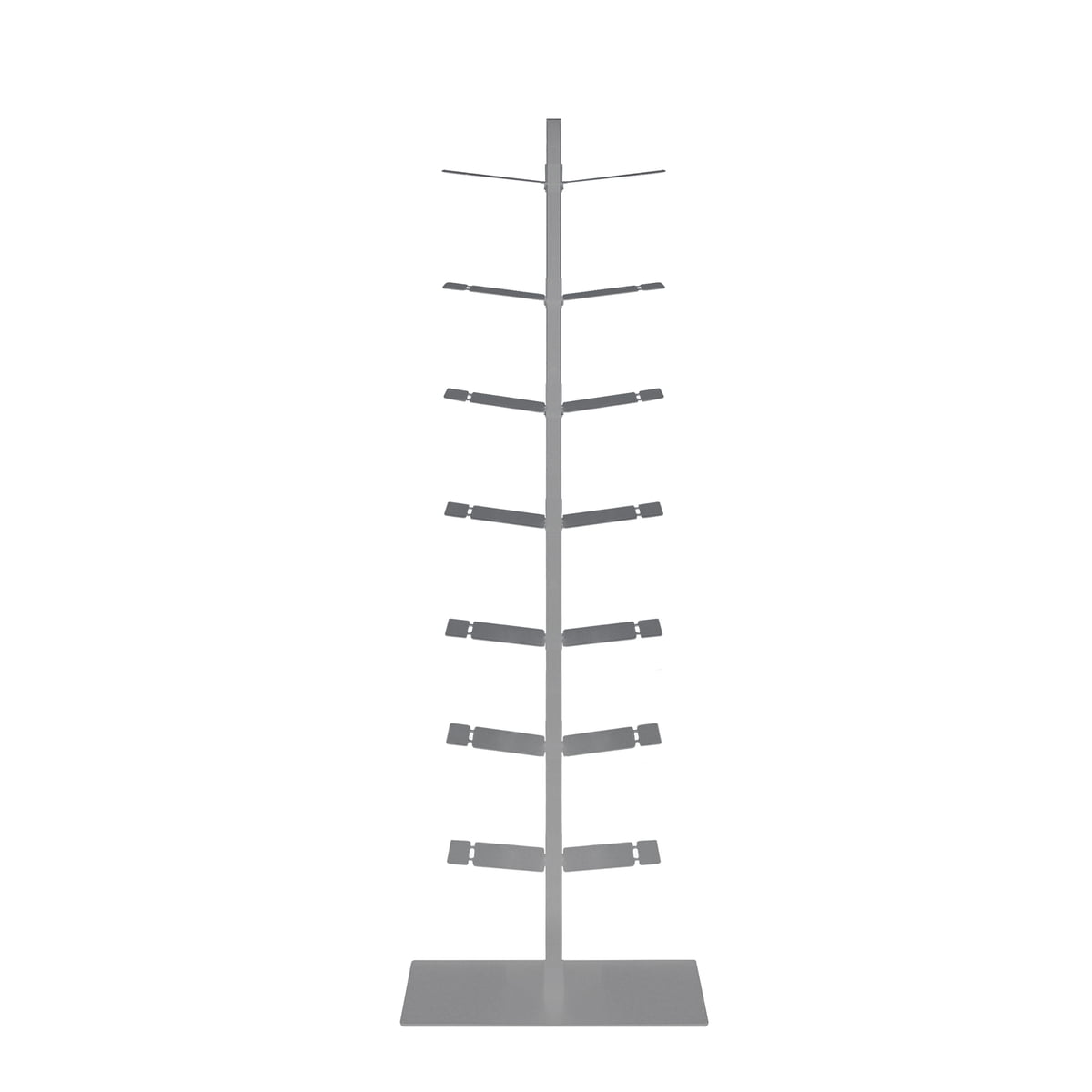 B-Ware Radius Design   Booksbaum Standregal Big Double Silber Möbel Siehe Text/Foto von Radius