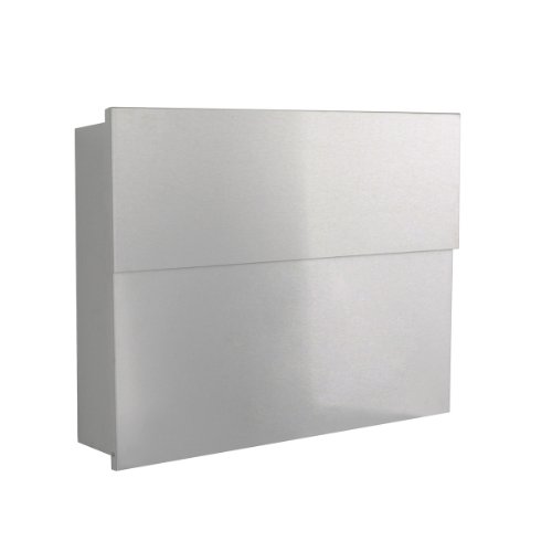 Radius Briefkasten Letterman XXL 2 Silber 562 C inkl. Zeitungsfach von Radius