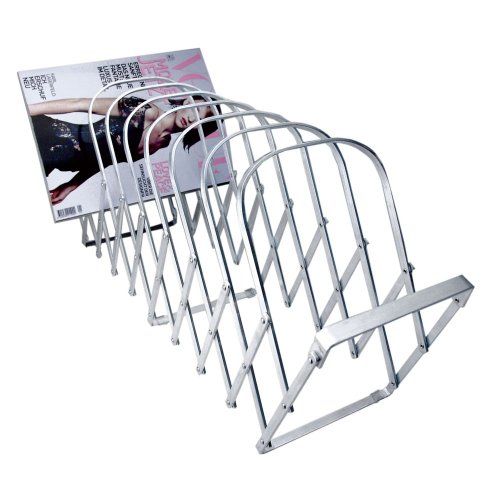 Radius Collator 10 Fächer Zeitungshalter – Moderner Zeitschriftenhalter aus Aluminium, variabler Zeitungsständer mit 10, 12 oder 18 Fächern, Wandhalterung oder Standmodell für Bad, Küche & Büro Radius Collator 10 Fächer Zeitungshalter – Moderner Zeitschriftenhalter aus Aluminium, variabler Zeitungsständer mit 10, 12 oder 18 Fächern, Wandhalterung oder Standmodell für Bad, Küche & Büro von Radius