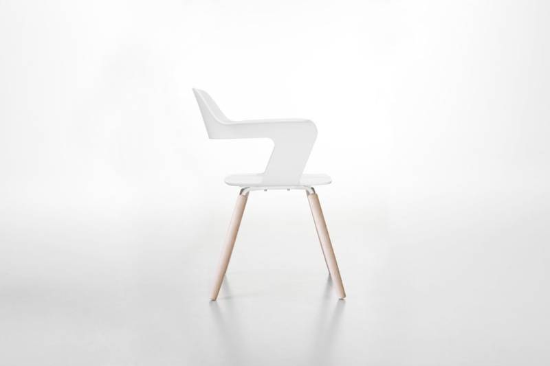 Radius Esszimmerstuhl Designer Stuhl Muse von Radius