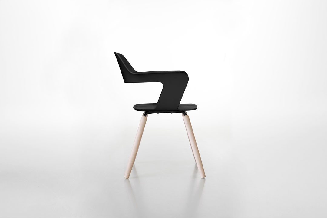 Radius Esszimmerstuhl Designer Stuhl Muse von Radius