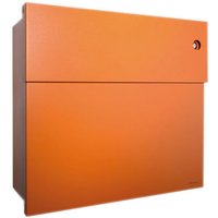 Radius - Letterman Briefkasten 4 mit Roter Türklingel Radius - Letterman Briefkasten 4 mit Roter Türklingel von Radius