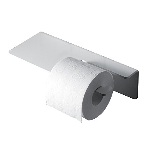 Radius Puro Toilettenpapier Halter Weiss WC-Papierhalter 906 B von Radius